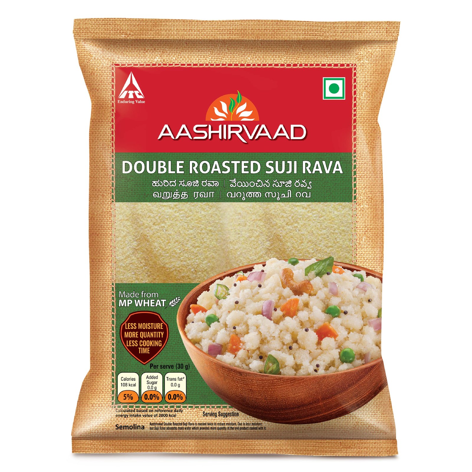 AASHIRVAAD SUJI RAVVA500G